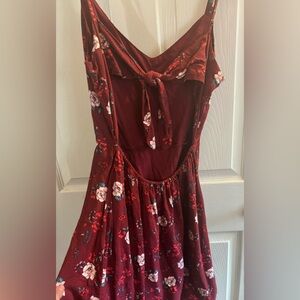 Hollister tie back mini dress. NWOT